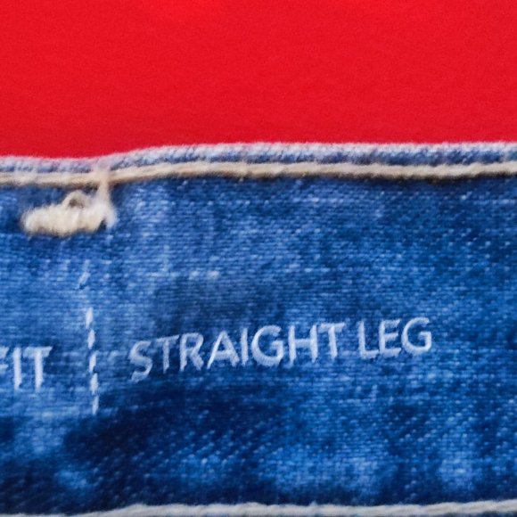 Lee relaxed fit straight leg blue women's size 10 medium - Picture 7 of 8